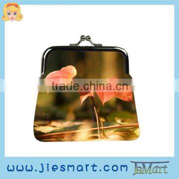 Metal coin purse photo custom printed bag corporate giftware