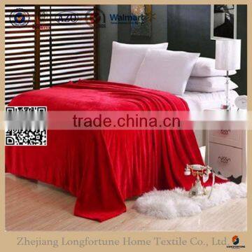 Manufactory Walmart China Home Textile Stock Velvet Blanket photo-3