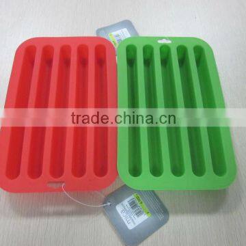 7.4 Inch 5 Bar Silicone Chocolate Bar Mold