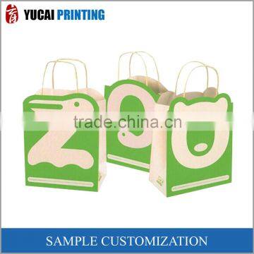 Creative lovely letter paper bag gift bag shopping bag