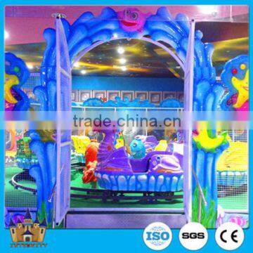Playground outdoor and indoors kids amusement rides happy spray ball car