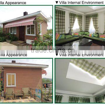 Economy of light steel structure prefabricated houses and villas