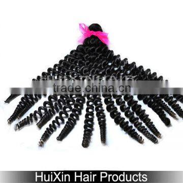 hot sale!100% Virgin Malaysian hair extension 12 to 34 inches top quality no shedding no tangle,spiral curly hair