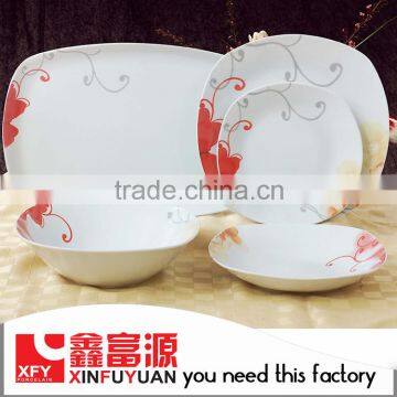 Wholesale New Age Products modern design porcelain hotel dinnerware set