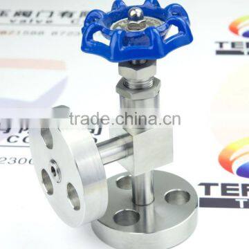 stainless steel flange end needle valve