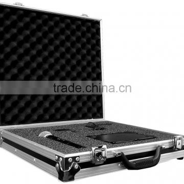 CASE WITH PICK - & FIT FOAM FOR WIRELESS MICS - FITS MOST MODELS