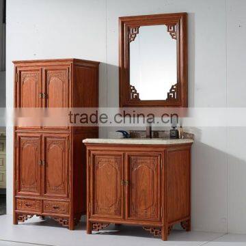 Chinese style solid wood bathrooom vanity SW-63007