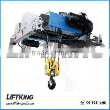 European style wire rope hoist , double girder ,capacity 3.2t-50t