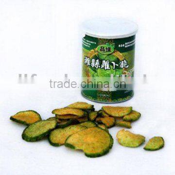 Low Temperature,low fat, Vacuum Fried Green Radish snacks(VF Snacks)