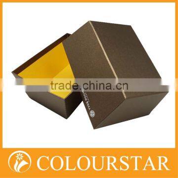 Hot stamping fancy customized recycle handmade paper box