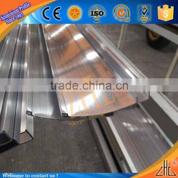 Hot! 6063 t5 blade aluminium louver and reflectors, 6 meter alloy aluminium louvers flat bars