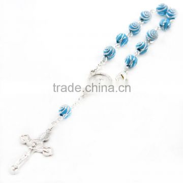 YIWU wholesale acrylic decade rosary,religious beads