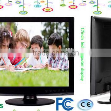 1080P professional 17'' /17inch full HD LCD/LED PC display/17inch commercial/home LED computor monitor