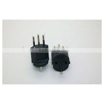 2016 new products Schuko Germany France plug to swiss plug adapter swiss plug adaptor CE Rohs