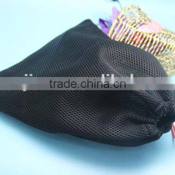 Wholesale Cheap Price Customized Colorful Small Drawstring Mesh Bag Travel Pouch Bag for Cup
