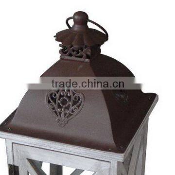 WL1101 Wooden Metal Lanterns photo-5