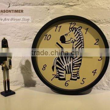 Online Shopping Kids Wall Clock for Home Decoration