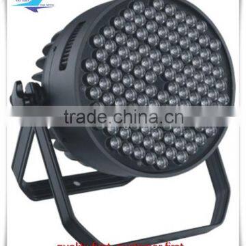 DMX 120x3w rgbw led mega par 64