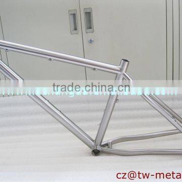 Hot sale!!! Titanium mountain bike frame customized Ti mtb bike frames made in China