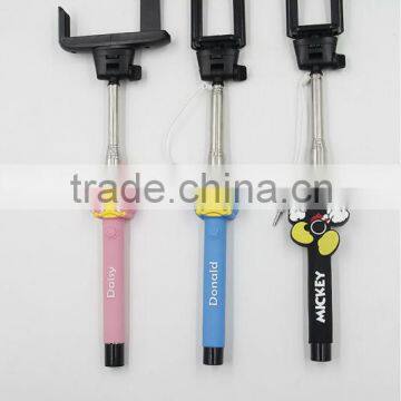 Selfie Stick With Bluetooth Shutter Button