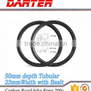 16-36H 50tubular Wholesale Custom Carbon Rims for Bicycle