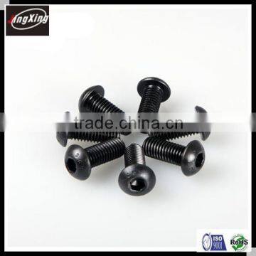 black 10.9 grade ISO 7380 Hex Socket Button Head Screw