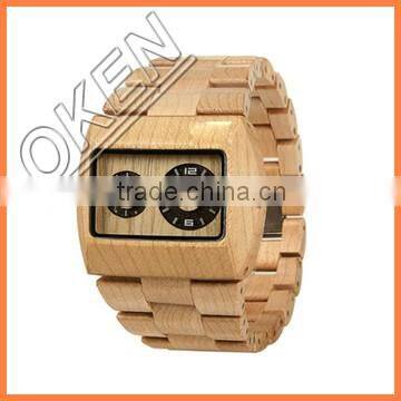 Wholesale Fashion Bamboo Watch Men Custom Logo Wrist We Wood Watch Cheap Handmade Leather Strap And 2015 Women Wooden Watches photo-4