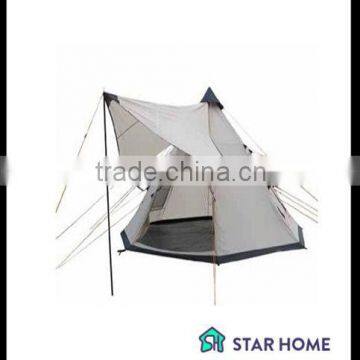 Canvas Fabric and steel pole Pole Material bell tent