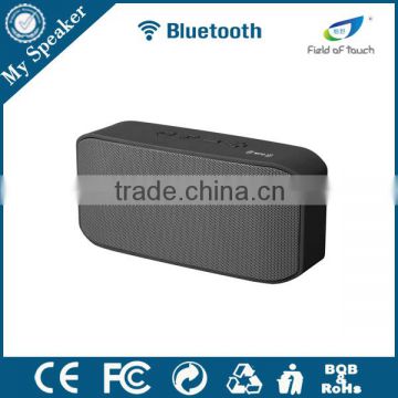 S305 black color mini wireless bluetooth NFC speaker with line in audio playing