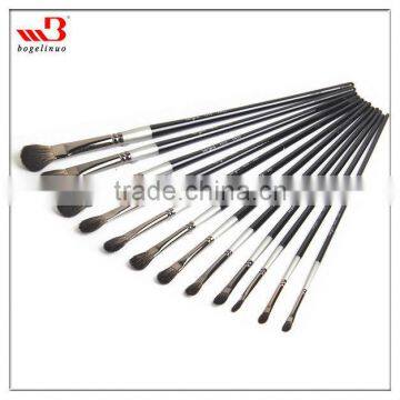 in Stock BGN-4218 Bergino 1-12# Professional Raccoon Hair Brush Artist for Oil Painting Acrylic Painting and Gouache Painting photo-4