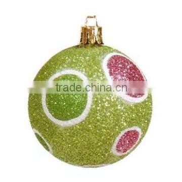 Color Green Christmas Ball Hanger for Christmas Family photo-4