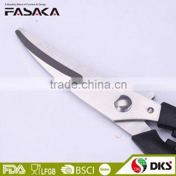 SK13159 -2016 Special Design 9."full Stainless Steel Kitchen Poultry Shears Comfortable Use in Your Ktichen photo-3