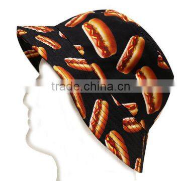 Fashion Custom Cotton Canvas Bucket Hat photo-5