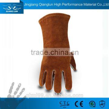 QL new design safety work leather welding glove