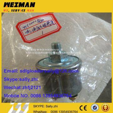 SDLG  pressure transducer, 4130000861, sdlg spare parts  for SDLG wheel loader LG956L