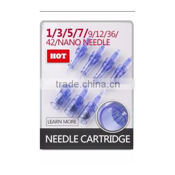 Derma pen cartridges electric derma 1 3 5 7 9 12 36 42 needles dermapen needle cartridge micro needle Dr.pen replacment