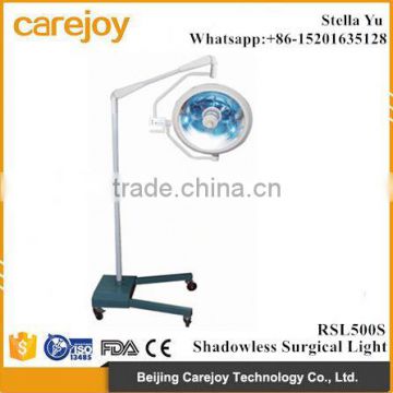 CE & FDA approved Standing surgical movable hospital led shadowless operating lamp with low price