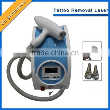 2016 CE approved best-selling painless and efficient portable q switch nd yag laser tattoo removal