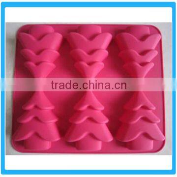 Hot Sale Christmas Decoration Tools 6 Cubes Party Decorating Gadgets Christmas Tree Cake Moulds