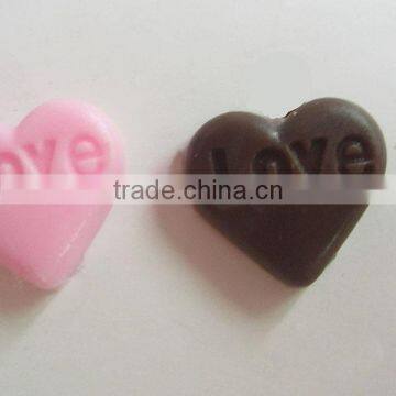 Heart Shaped Chocolate Spare Parts For DIY/Decoration