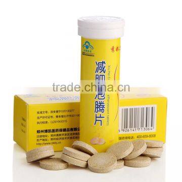 pharmaceutical product: L-carnitine effervescent tablet for health food, slimming diet food