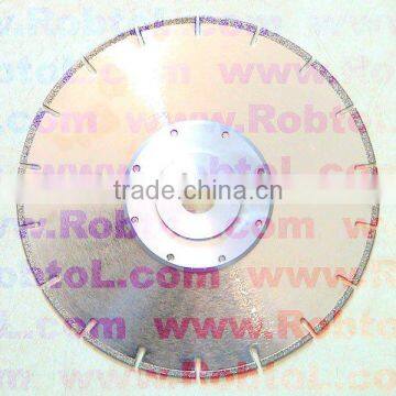 Segmented Electroplated Diamond Cutting Blade with Flange(ELAB)