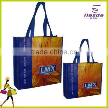 Lamination bag non woven foldable shopping bag