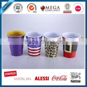 competitive price royal melamine cups set