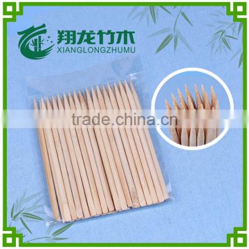 High quality manicure sticks shape a flat head point like a screwdriver ,the other point like a toothpick