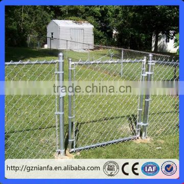 American standard chain link fence heavy duty chain link fencing(guangzhou factory)