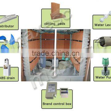 Industrial 30000M3/H Huge Airflow Evaporative Air Cooling System for Cooling photo-2