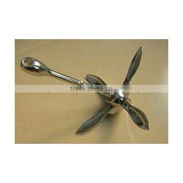 AISI316 or AISI304 STAINLESS STEEL FOLDING ANCHOR