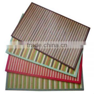 WY-CC039 2016 table plate bamboo mats