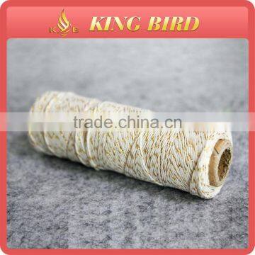 Gold Metallic 1mm Yarn for Knitting Carpet photo-2